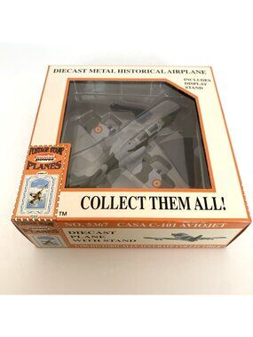 Model Power 5367 CASA C-101 Aviojet 1:100 Diecast Postage Stamp Plane NIB Vtg